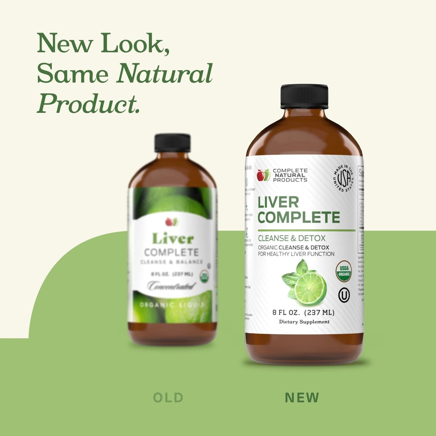 Liver Complete Liquid 8 oz - Organic Liver Cleanse Detox Formula, Herbal Support for High Enzymes with Milk Thistle Dandelion Chanca Piedra, Easy Absorbing - dailyvitalstore