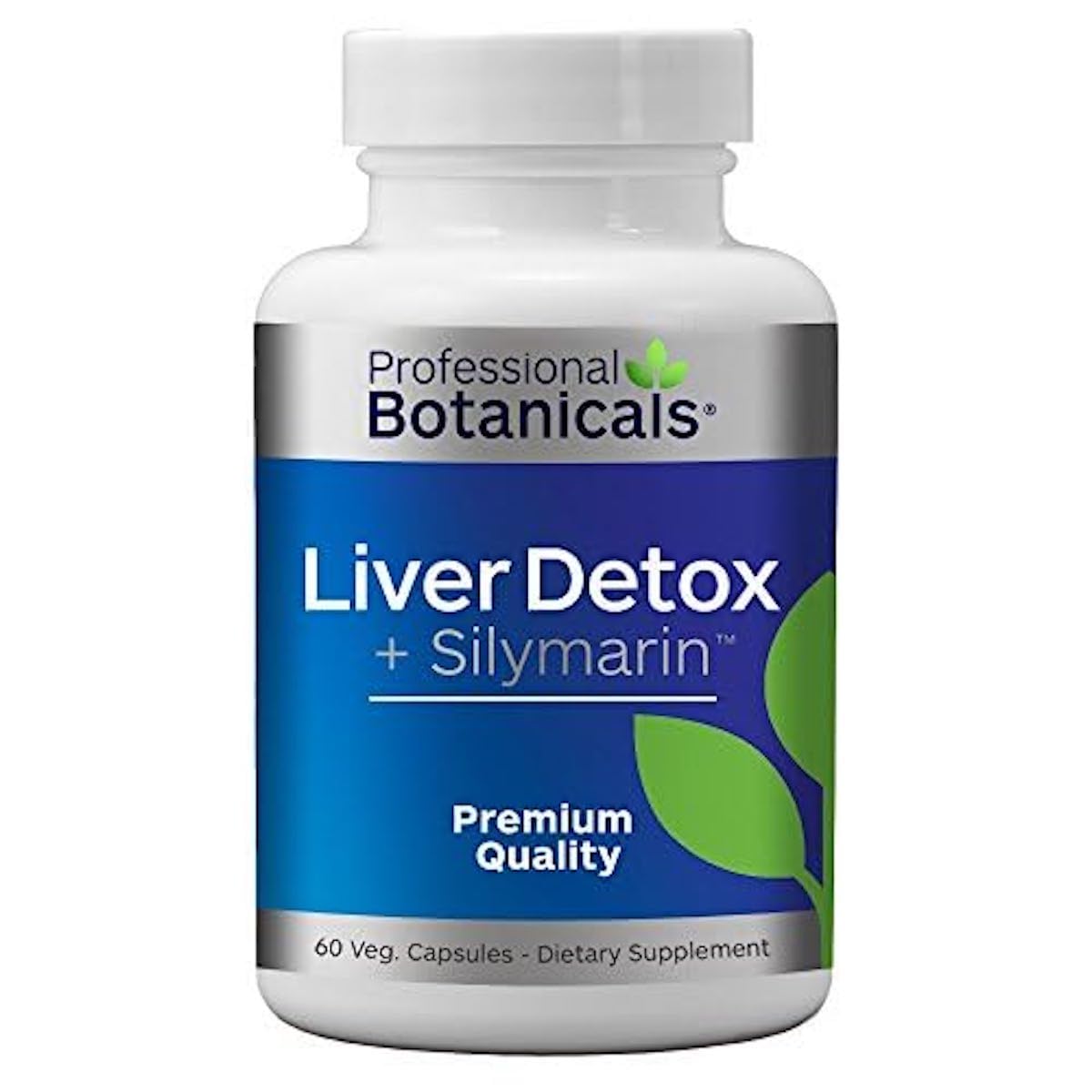 Liver Detox and Cleanse Supplement, Herbal Liver Support Supplement with Milk Thistle Seed Extract, Silymarin 80%, Organic Blessed Thistle, Dandelion Root, - dailyvitalstore