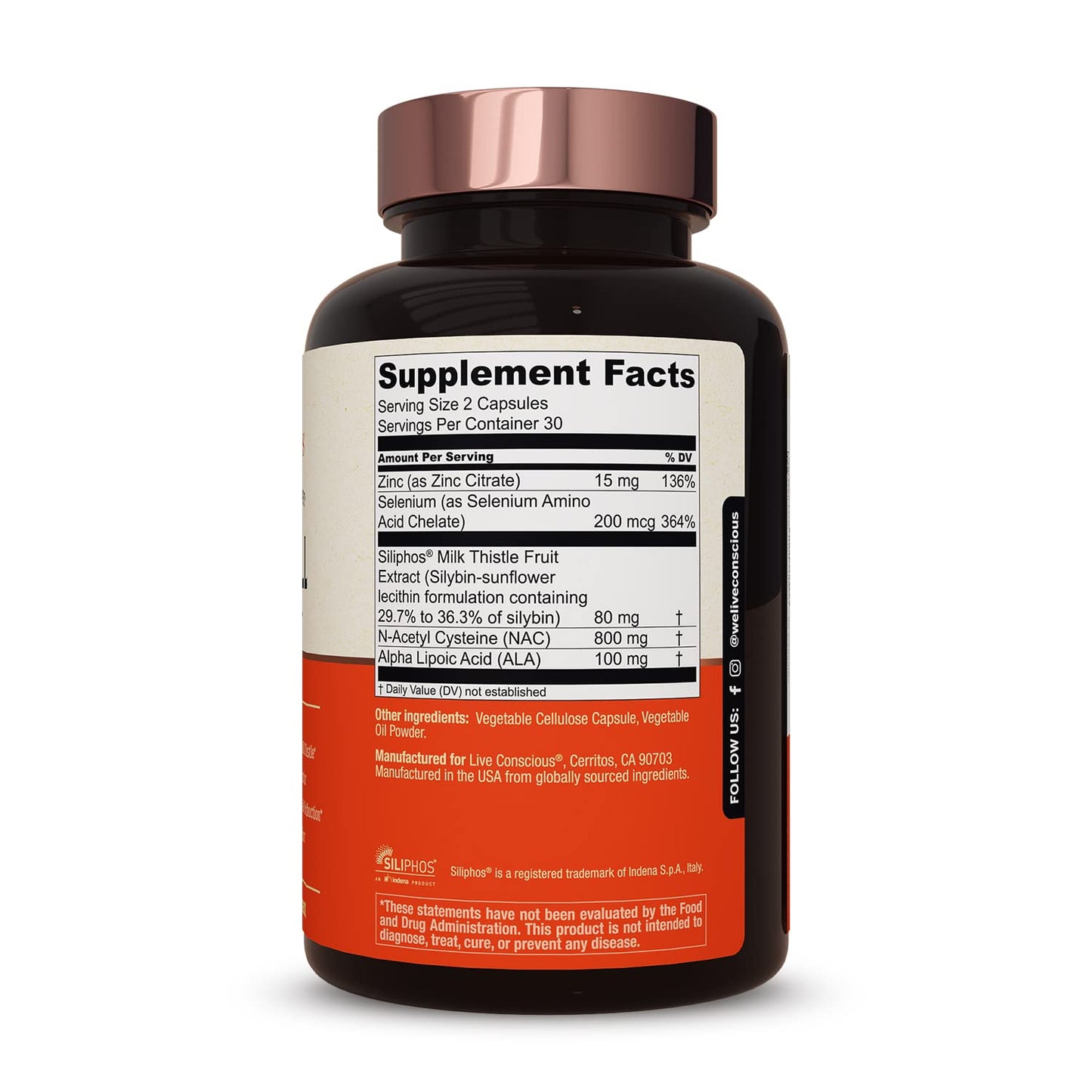 LiverWell Liver Cleanse, Rejuvenation, Metabolic Support - Liver Supplement for Liver Health w/Highly Bioavailable Milk Thistle Extract, N-Acetyl Cysteine, - dailyvitalstore
