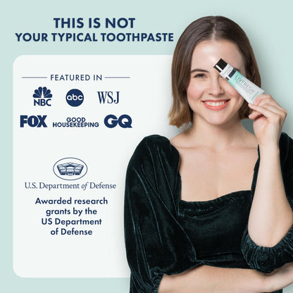 LIVFRESH Toothpaste Gel, Clinically Proven to Remove Plaque 250% Better, Improves Gum Health 190% Better, Prevents & Reduces Tartar - dailyvitalstore