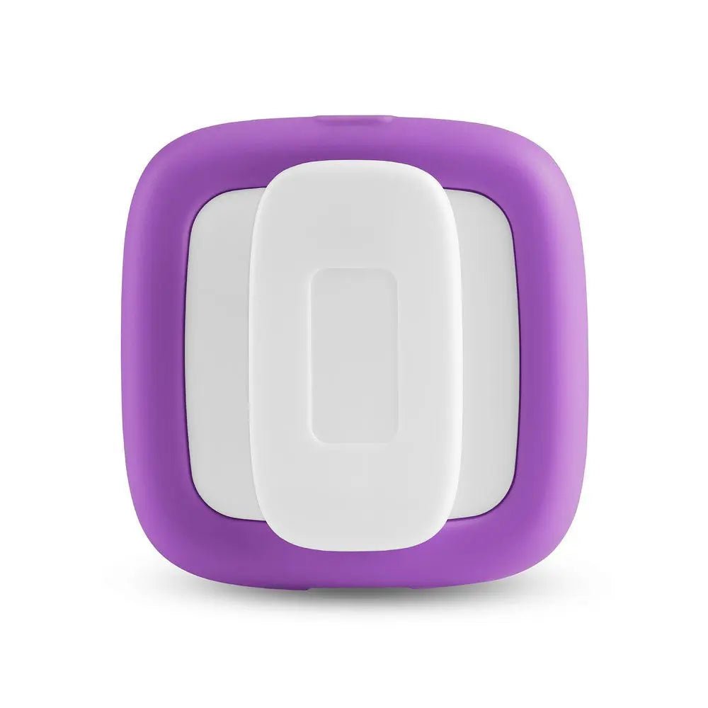 Livia Menstrual Pain Relief Device, Purple – Off-Switch for Period Pain – Portable & Discreet – Rechargeable, Up to 8 Hours Battery – Complete Kit with Stick-On Pads – The Go-to Travel Partner - dailyvitalstore