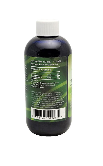 Living Foods USA ZeoHeal - Humic and Fulvic Acid Mineral Supplement 8 Fluid Ounce (2-Pack) - dailyvitalstore