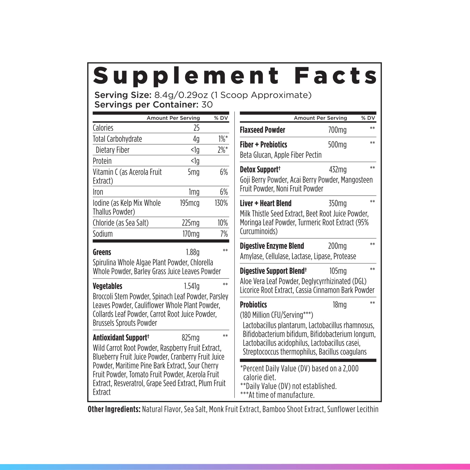 Livingood Daily Greens & Superfood Powder, Super Greens for Gut Health, Green Juice Powder with Spirulina, Chlorella, and Digestive Enzymes, Probiotics for Digestive Support, Chocolate, 30 Servings - dailyvitalstore