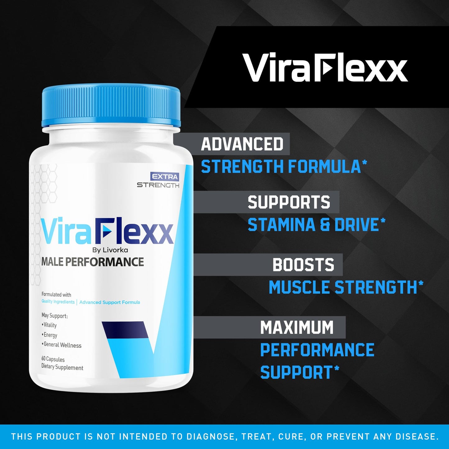 LIVORKA (3 Pack) ViraFlexx Capsules, ViraFlexx Advanced Support Formula Pills, Vira Flexx Pills (180 Capsules) - dailyvitalstore