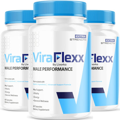 LIVORKA (3 Pack) ViraFlexx Capsules, ViraFlexx Advanced Support Formula Pills, Vira Flexx Pills (180 Capsules) - dailyvitalstore