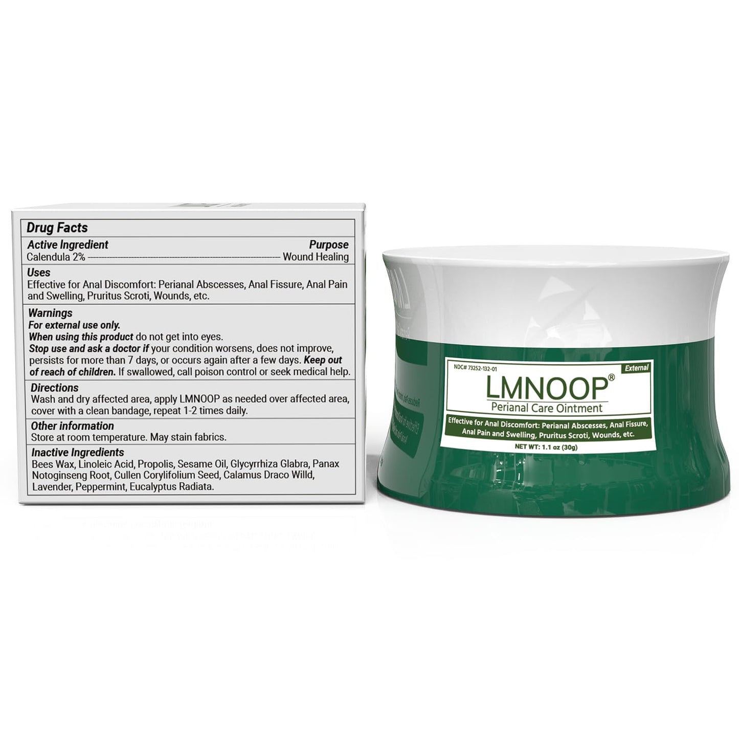 LMNOOP Perianal Repair Ointment: Treatments for Anal Fistula, Anal Fissure, Perianal Abscess, Rapid Relief from Pain, Burning, Itching, Swelling, Bleeding, and Discomfort by Jock Itch or Hemorrhoids - dailyvitalstore