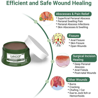 LMNOOP Perianal Repair Ointment: Treatments for Anal Fistula, Anal Fissure, Perianal Abscess, Rapid Relief from Pain, Burning, Itching, Swelling, Bleeding, and Discomfort by Jock Itch or Hemorrhoids - dailyvitalstore