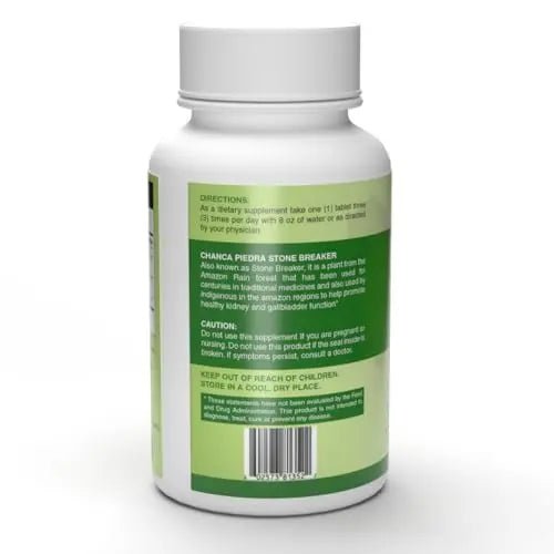 Logic Nutra Chanca Piedra Kidney Stone Breaker 120 Tablets 800 mg - Maximum Strength for Gallbladder & Urinary Cleanse with Phyllantus Niruri, Celery Seed Extract & Cranberry Extract - dailyvitalstore