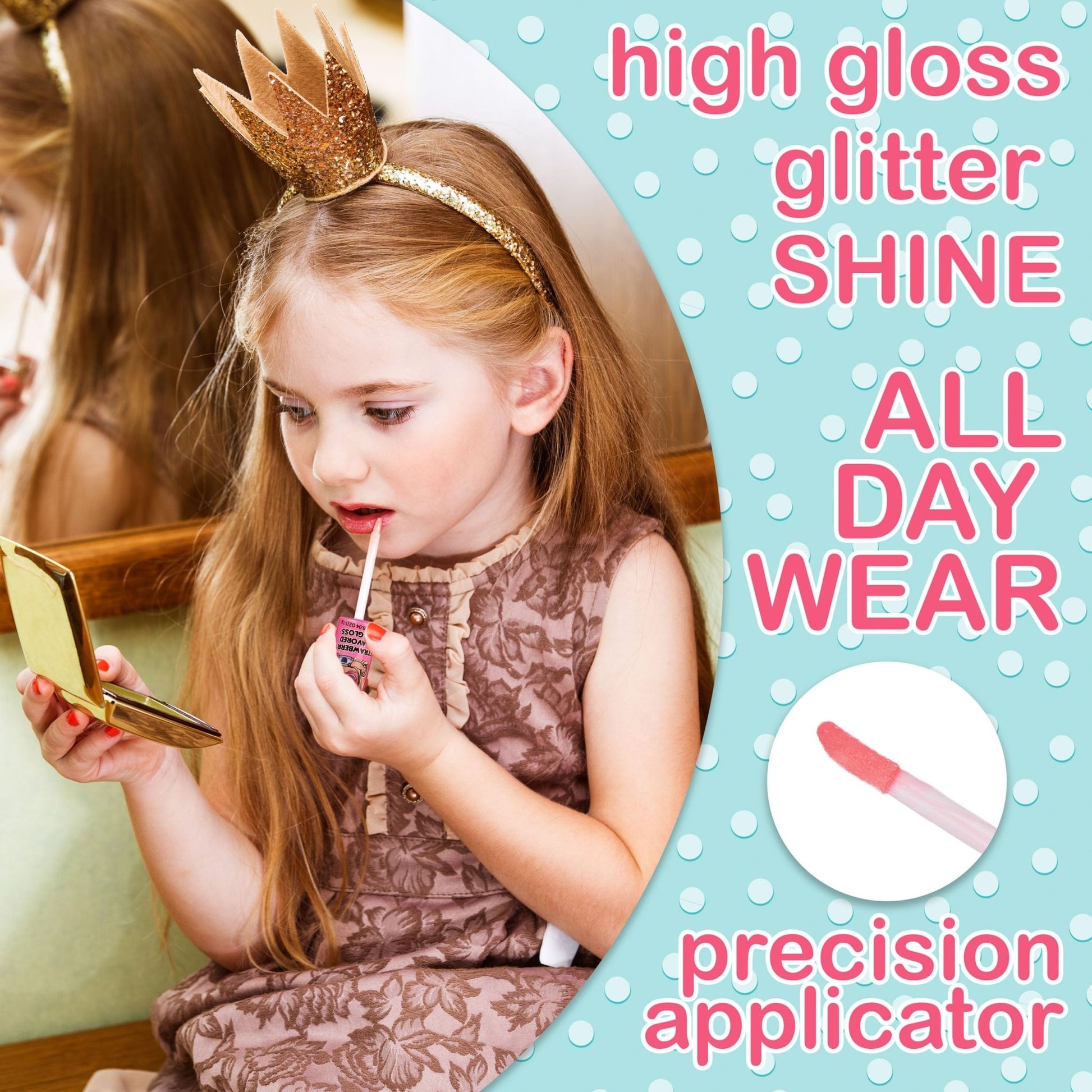 L.O.L Surprise 7-Pack Lip Gloss for Girls, Lol Lip Gloss - dailyvitalstore