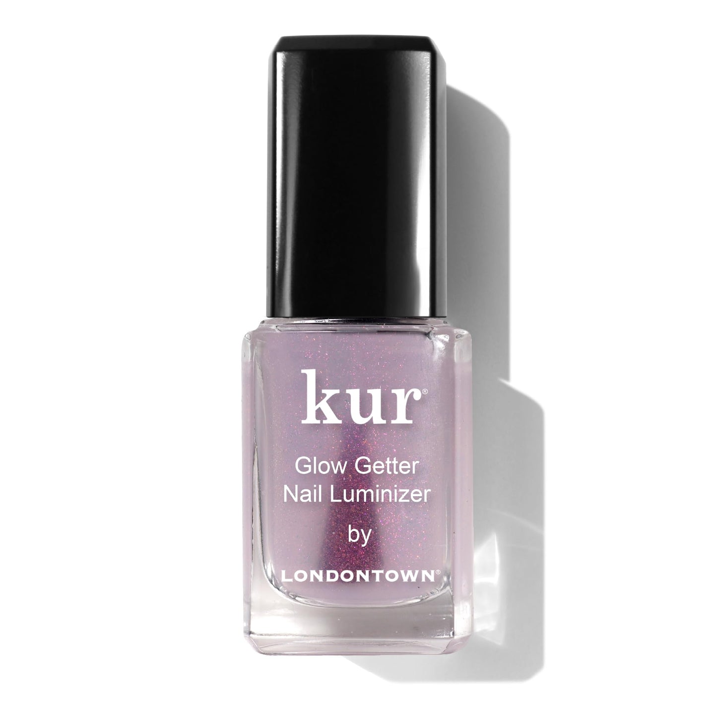 LONDONTOWN Glow Getter Nail Luminizer – One-Step Nail Treatment with Hexanal & Shimmer for Stronger, Healthier, Glossier Nails, No Base or Top Coat Needed, 0.4 Fl Oz - dailyvitalstore