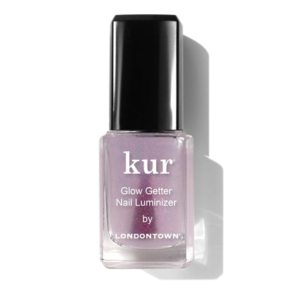 LONDONTOWN Glow Getter Nail Luminizer – One-Step Nail Treatment with Hexanal & Shimmer for Stronger, Healthier, Glossier Nails, No Base or Top Coat Needed, 0.4 Fl Oz - dailyvitalstore