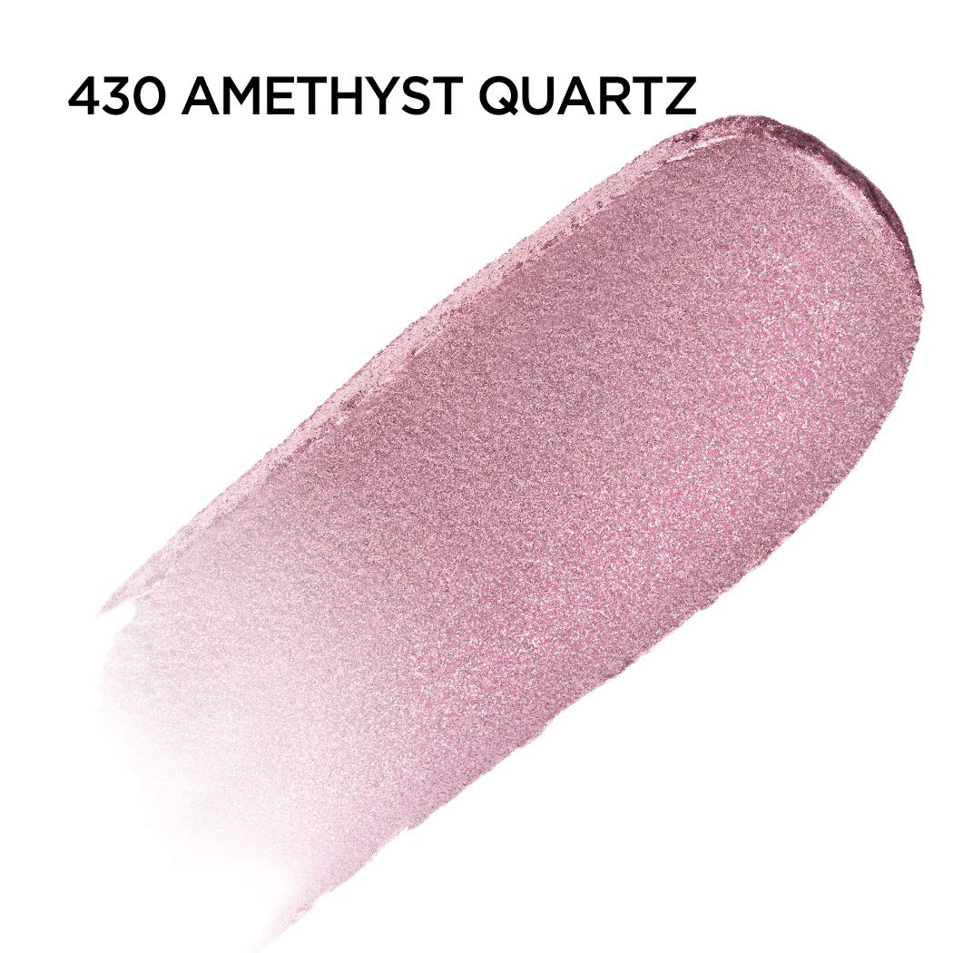 L'Oreal Paris Brilliant Eyes Shimmer Liquid Eye Shadow, Longwearing Lasting Shimmer, Crease Resistant, Flake-Proof, Precision Applicator, Quick Dry, Non-Greasy, Amethyst Quartz, 0.1 oz. - dailyvitalstore