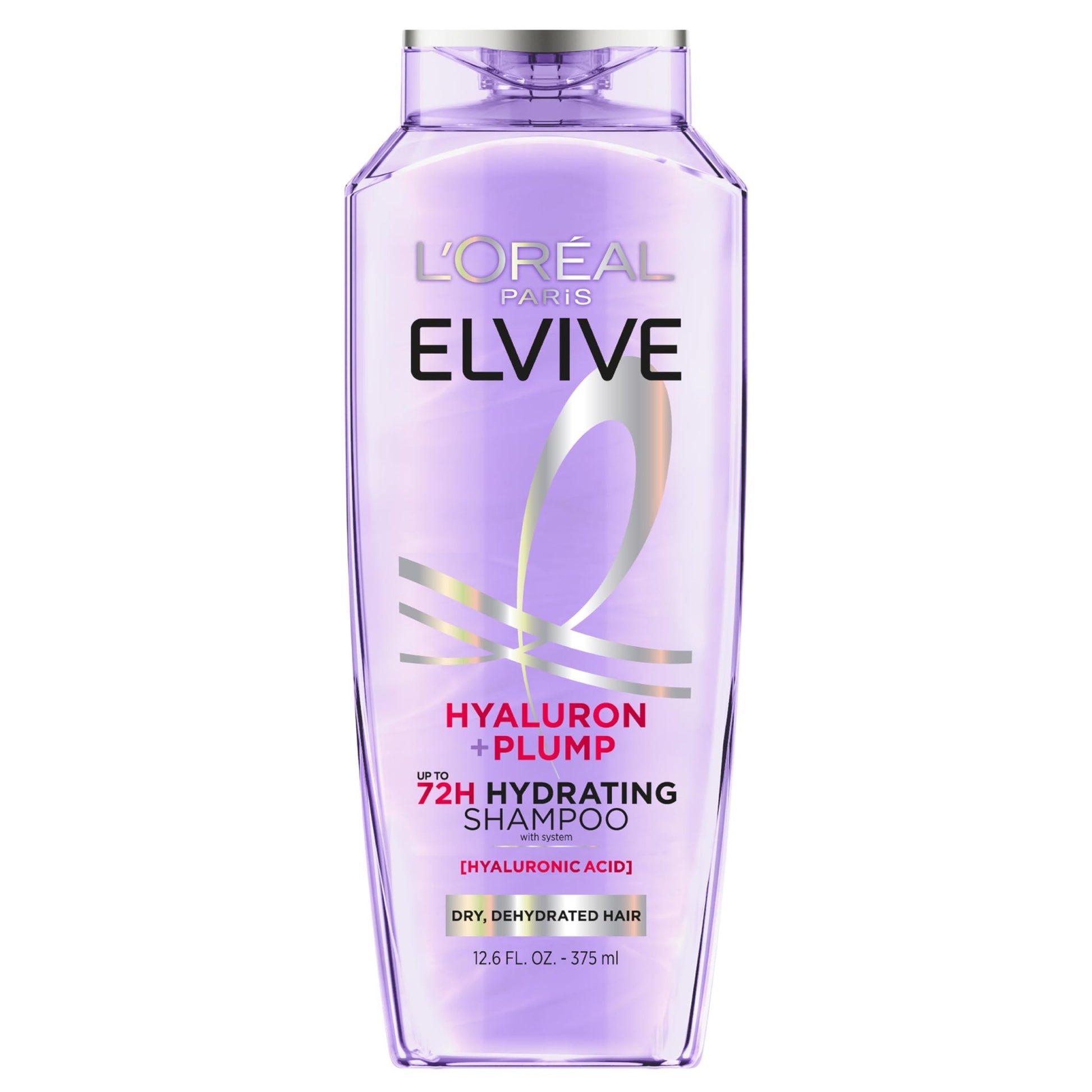 L'Oreal Paris Elvive Hyaluron Plump Hydrating Shampoo for Dehydrated, Dry Hair Infused - dailyvitalstore