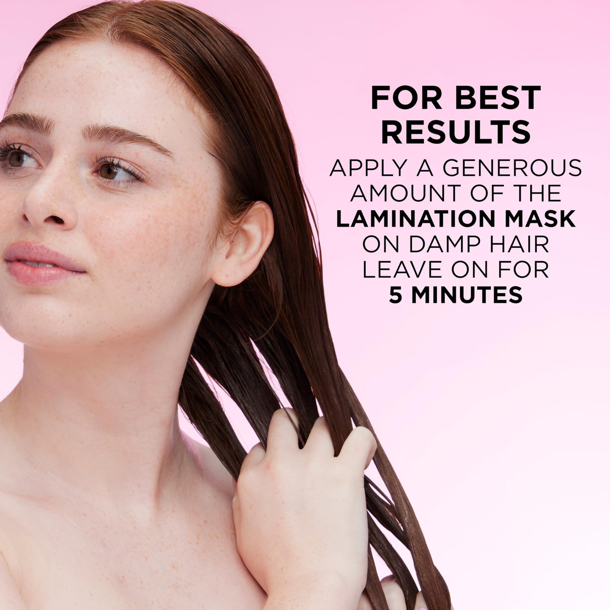 L'Oreal Paris Glossing Lamination Hair Mask with Glycolic Acid, Hair Treatment for Lasting - dailyvitalstore