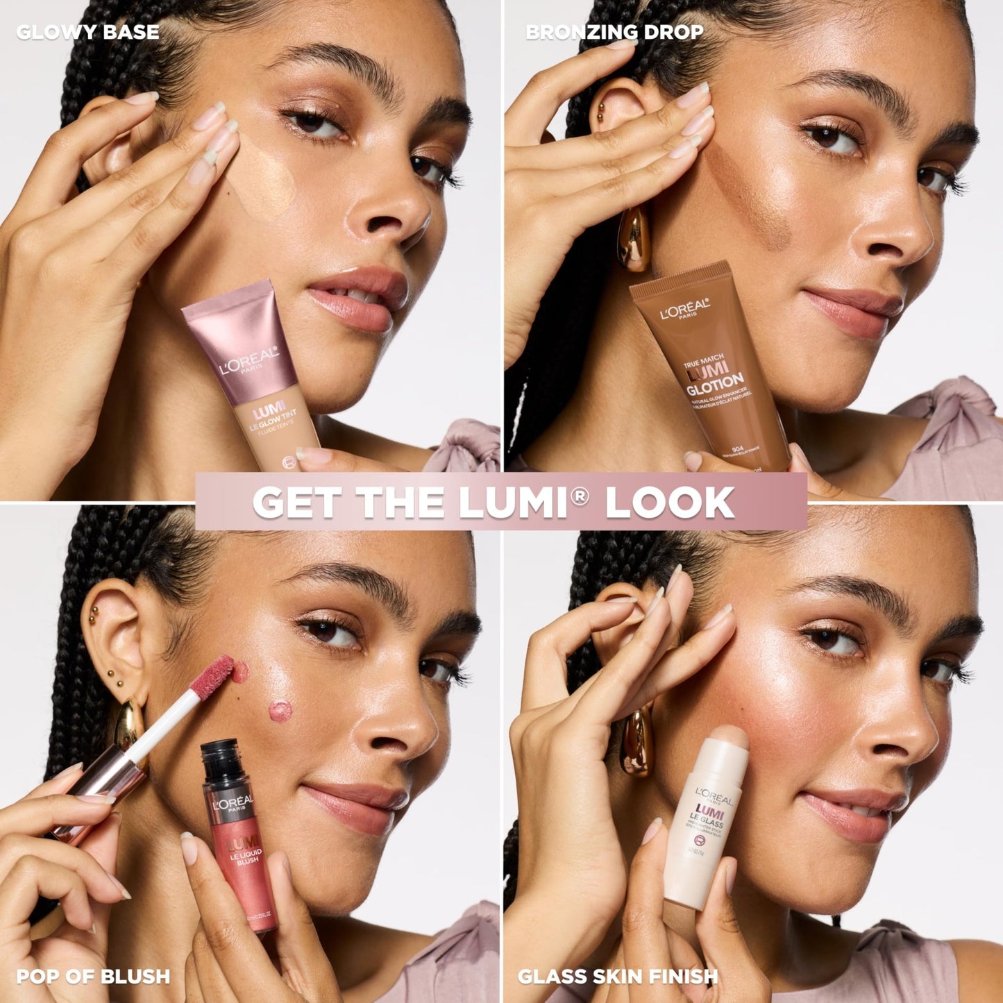 L'Oreal Paris Makeup True Match Lumi Glotion, Natural Glow Enhancer, Illuminator Highlighter, Bronzing Drops For a Sun-Kissed Glow, 903 Medium - dailyvitalstore