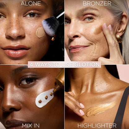 L'Oreal Paris Makeup True Match Lumi Glotion, Natural Glow Enhancer, Illuminator Highlighter, Bronzing Drops For a Sun-Kissed Glow, 903 Medium - dailyvitalstore