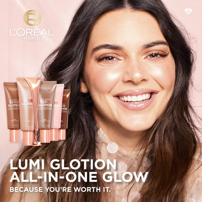 L'Oreal Paris Makeup True Match Lumi Glotion, Natural Glow Enhancer, Illuminator Highlighter, Bronzing Drops For a Sun-Kissed Glow, 903 Medium - dailyvitalstore