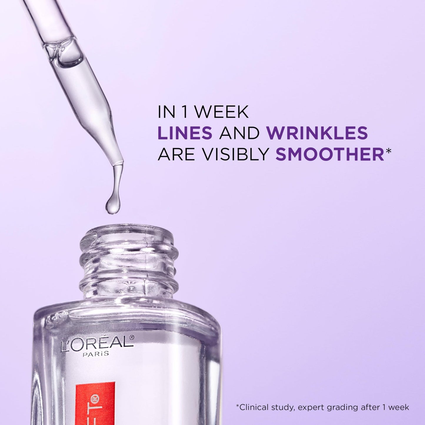 L'Oreal Paris Revitalift 1.5% Pure Hyaluronic Acid Face Serum, Hydrate & Reduce Wrinkles, Fragrance Free 1.7 oz - dailyvitalstore