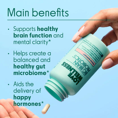 Love Wellness Daily Love Multivitamin & Big Brain Probiotics | Mind and Body Duo | Womens Vitamin and Probitoic - dailyvitalstore