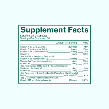 Love Wellness Daily Love Multivitamin & Big Brain Probiotics | Mind and Body Duo | Womens Vitamin and Probitoic - dailyvitalstore