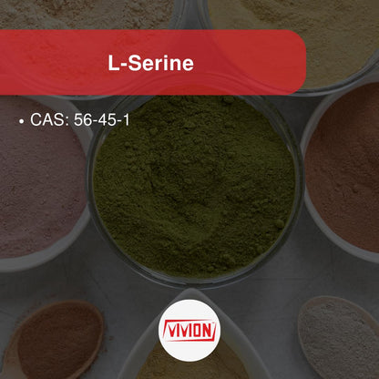 L‑Serine Powder - 1000 Grams - Amino Acid - Powdered for Manufacturing Cognitive Health & Cellular Support Tablet Capsule Formulations - 1 kg (2.2 lb) - dailyvitalstore
