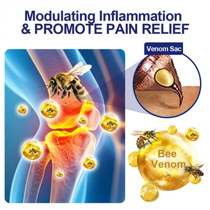 Luhaka Botulinum Toxin & Bee Venom Pain-Relief Bone Healing Cream,Bee Venom Cream,Effectively improve joint mobility (1PC) - dailyvitalstore