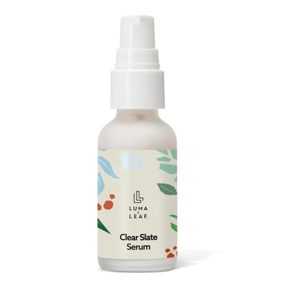 LUMA & LEAF Clear Slate Niacinamide Serum for Face – Redness & Acne Relief with Bakuchiol & Aloe Vera – Hydrating Vegan Daily - dailyvitalstore