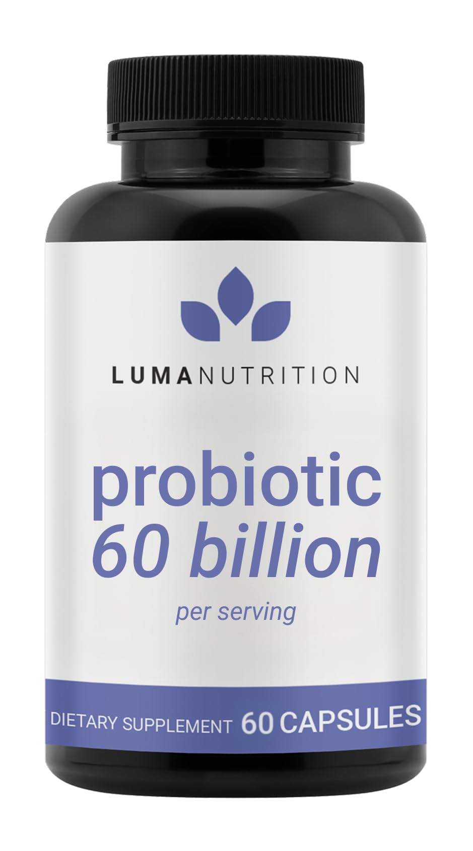 Luma Nutrition Probiotics 60 Billion CFU Per Serving with Prebiotics - Probiotics for Women and Men - Formulated for Digestive Enzyme Health - dailyvitalstore