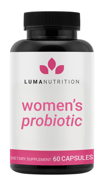 Luma Nutrition Probiotics for Women with Prebiotics - 50 Billion CFU Per Serving - Formulated for Digestive, Immune & Feminine Support - dailyvitalstore