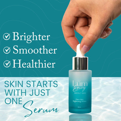 LumEnvy Salmon DNA Glass Skin Serum - Hydrating Korean Skincare Face Serum with PDRN, Niacinamide & Centella Asiatica | Brightening, - dailyvitalstore
