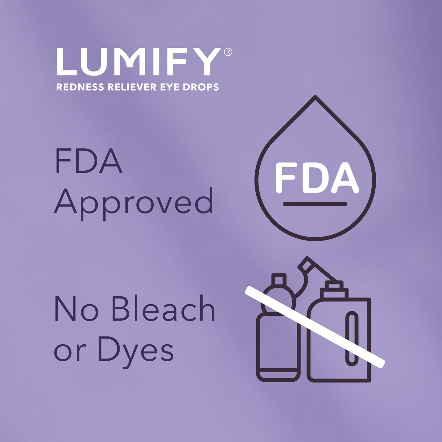 LUMIFY Eye Drops for Red Eyes, Redness Reliever for Brighter Looking Eyes, Works in 1 Minute & Lasts Up to 8 Hours, Eye Drops, 0.17 Fl Oz (5 mL) - dailyvitalstore