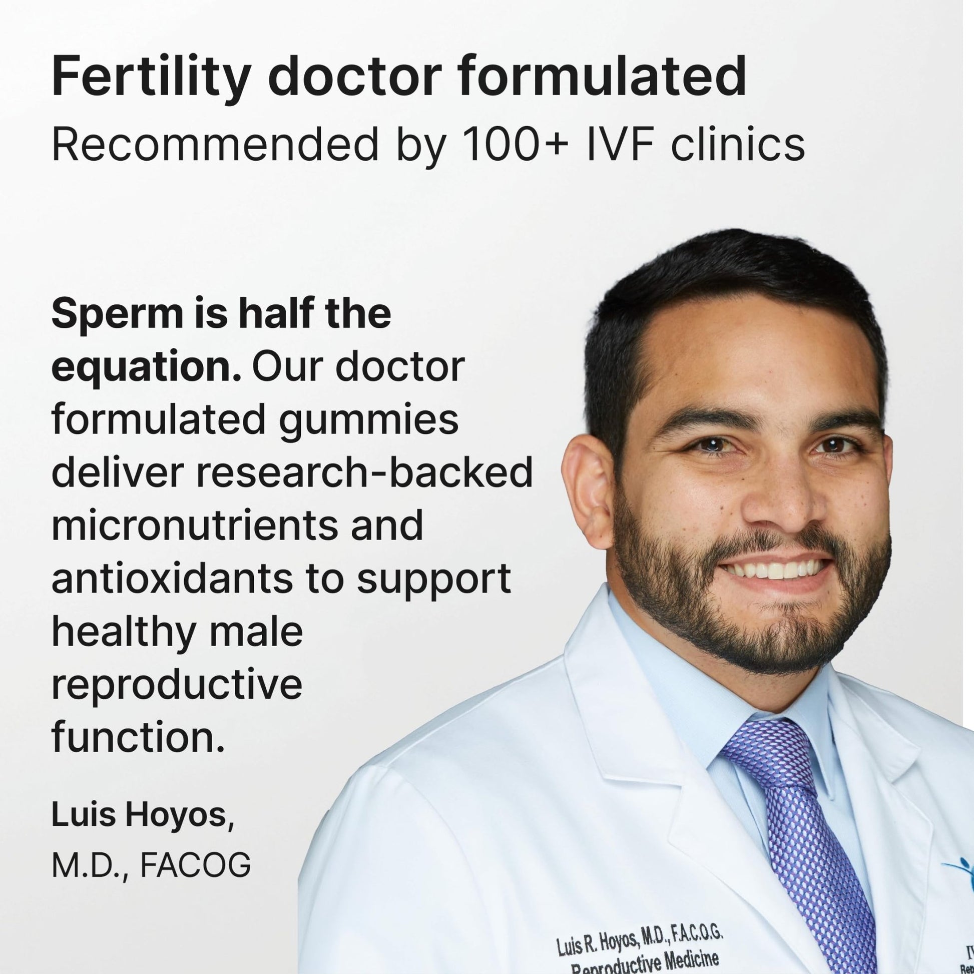 Luminary Vitamins Create for Men | IVF-Doctor Formulated Male Fertility Gummies | 300 mg CoQ10, 900 mg L-Carnitine, 10 mg Lycopene | Supports Sperm Health | Vegan & No Added Sugar (28 Day Supply) - dailyvitalstore