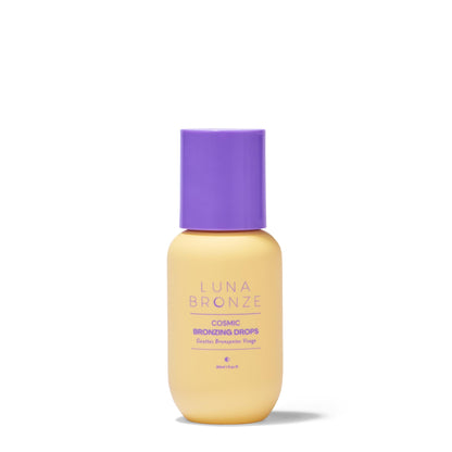 Luna Bronze Cosmic Bronzing Drops | Lightweight, Hydrating & Washable Liquid Bronze Drops | Non-Greasy Formula Enriched with Sodium Hyaluronate & Shea Butter | Responsible Mica (30ml/1.01 fl. oz) - dailyvitalstore