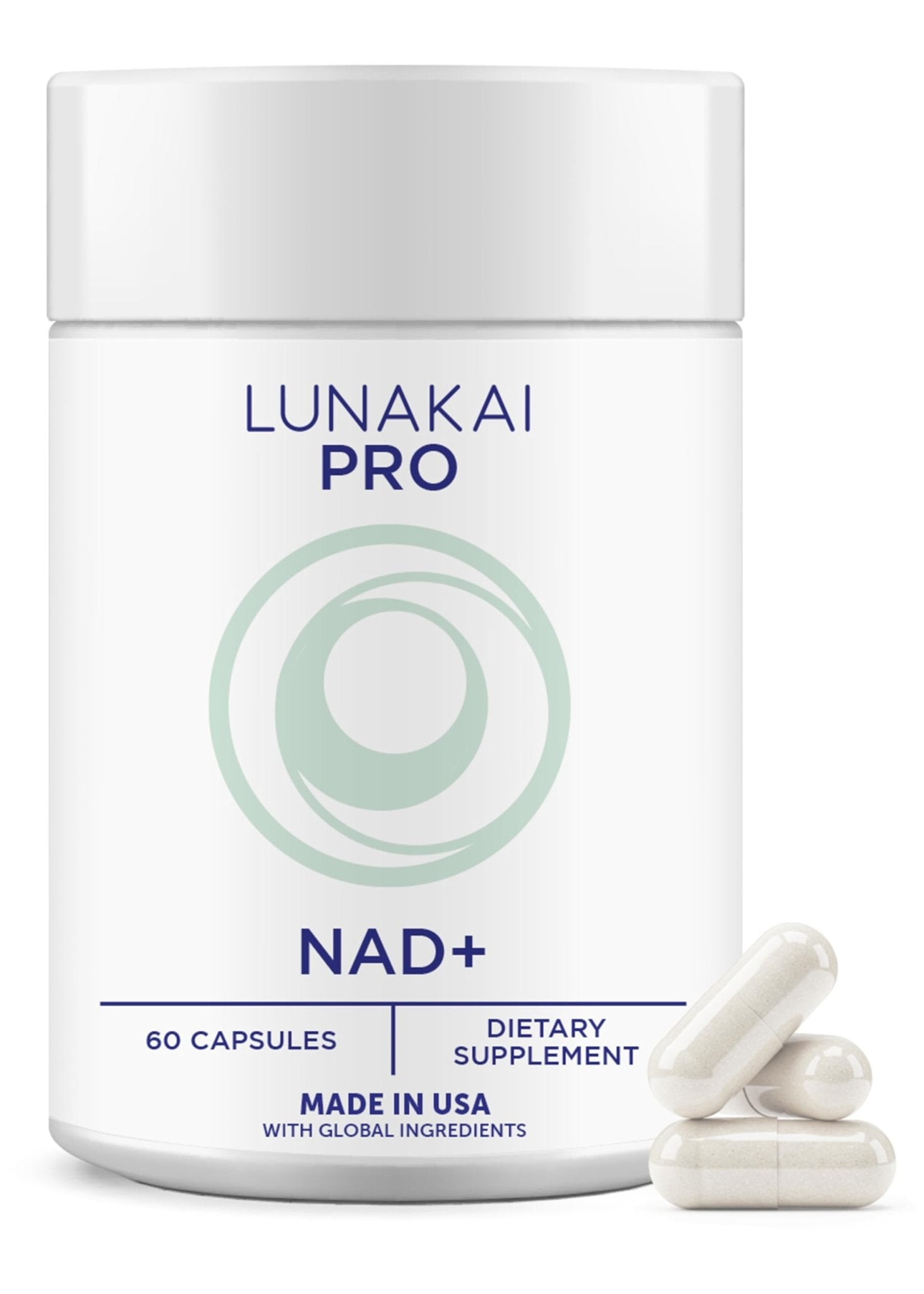 Lunakai USA Made Dual-Pathway NAD+ Formula with NR & Resveratrol – Natural NAD Supplement for Women & Men – Healthy Aging 7 - dailyvitalstore