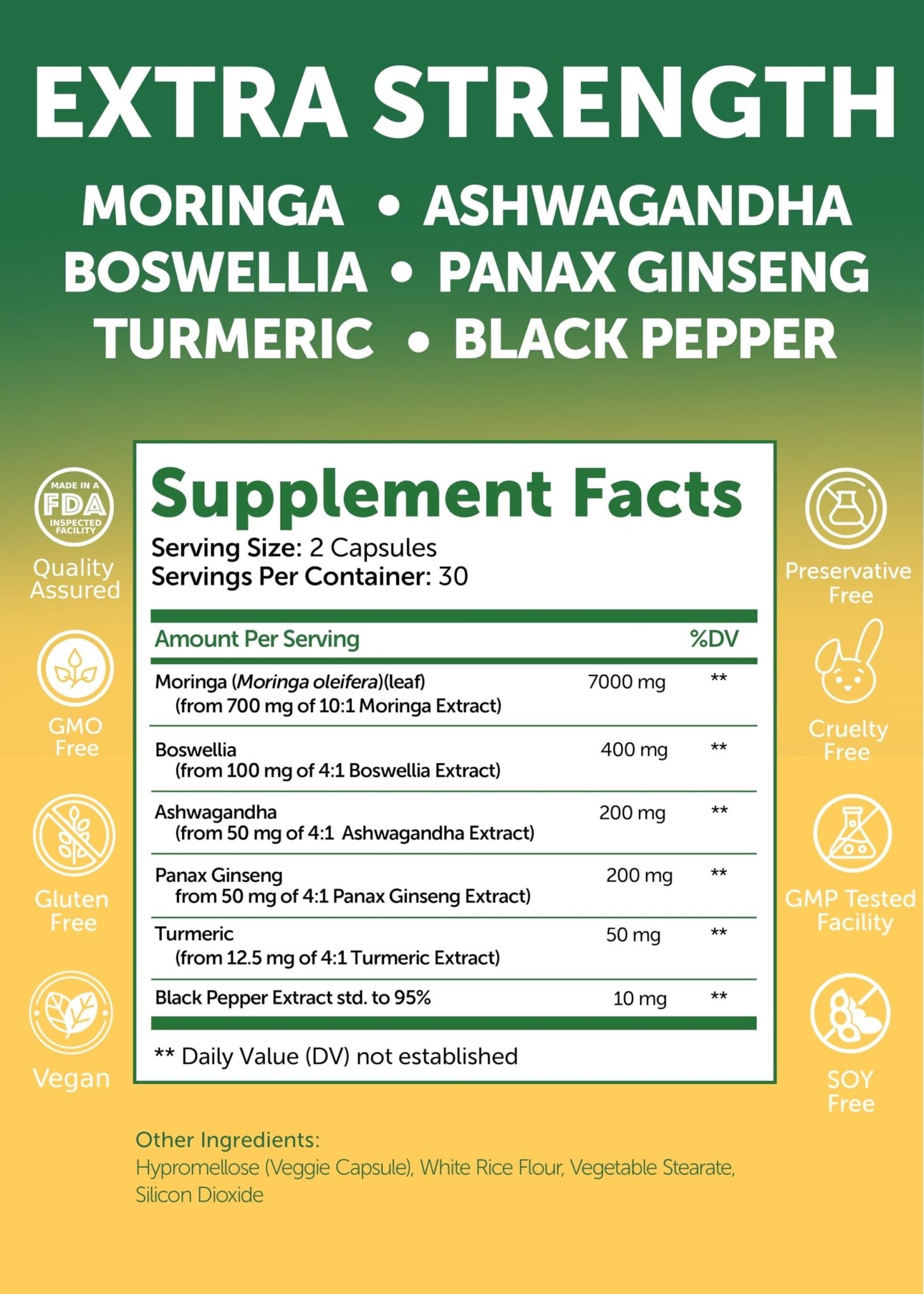 Lunakai USA Made Moringa & Sea Moss Capsules Bundle – 6-in-1 & 16-in-1 Advanced Blends – 60 Non-GMO Veggie Capsules Each - dailyvitalstore