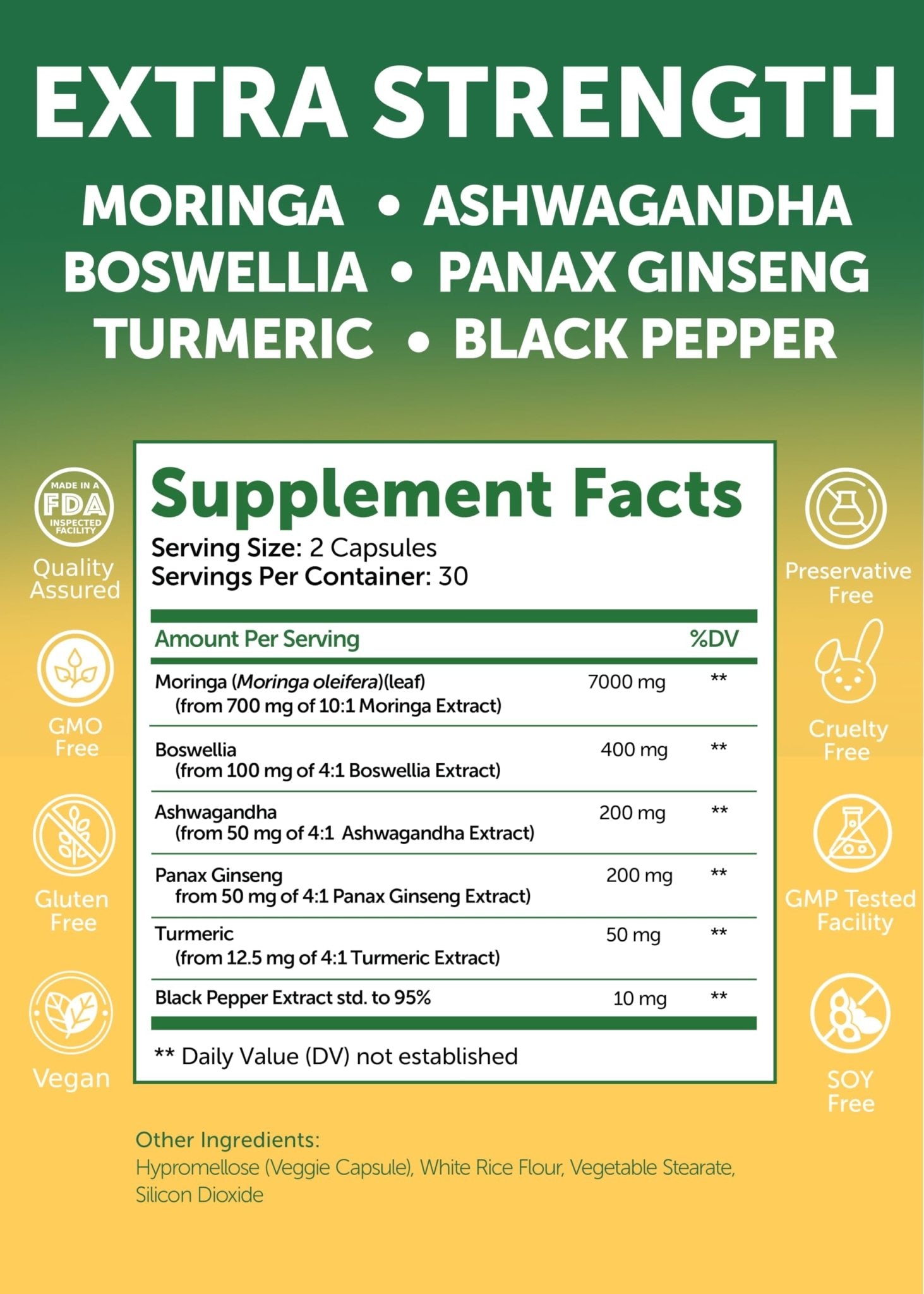 Lunakai USA Made Moringa & Sea Moss Capsules Bundle – 6-in-1 & 16-in-1 Advanced Blends – 60 Non-GMO Veggie Capsules Each - dailyvitalstore
