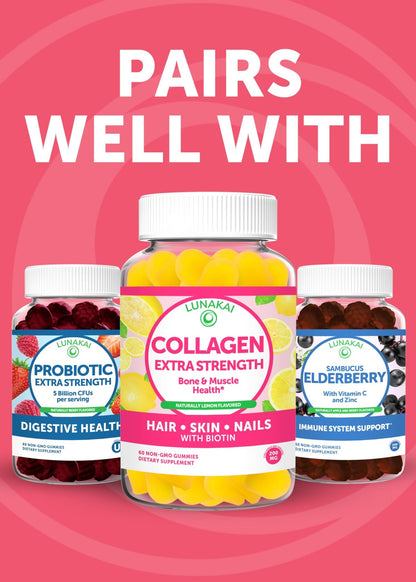 Lunakai USA Made Womens Multivitamin Gummies – Delicious Daily 16 Multi Vitamins for Women – Wellness, Energy & Essential Health Support, 60ct - dailyvitalstore