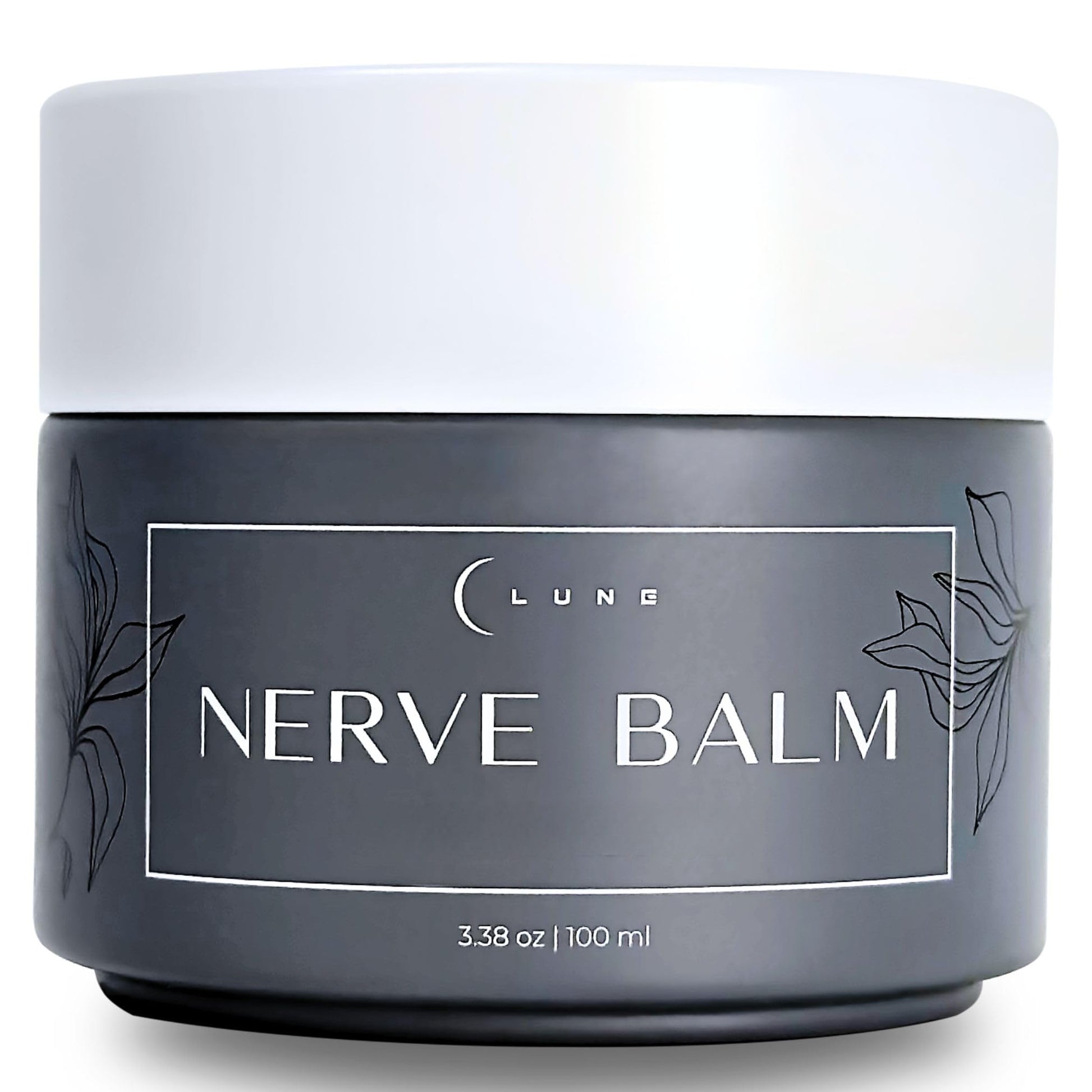 Lune Nerve Balm – Neuropathy Cream for Burning, Tingling & Numbness in Feet & Hands | Natural Nerve Pain Relief Cream with Arnica, Vitamin B6 & Magnesium | 3.4 oz - dailyvitalstore