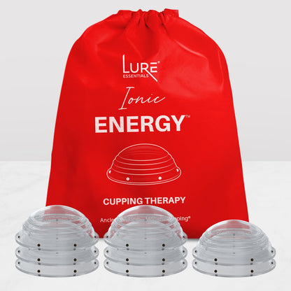 Lure Essentials Cupping Therapy Set 10 Professional Silicone Cupping Cups for Muscle Knots, Joints, Muscles, Arms and Feet - dailyvitalstore