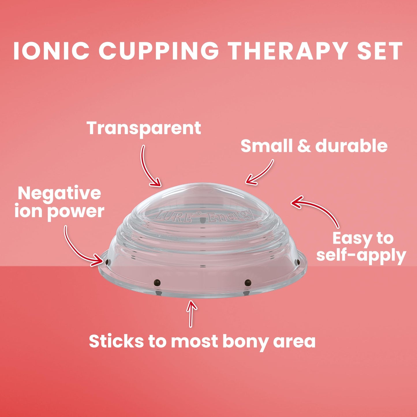Lure Essentials Cupping Therapy Set 10 Professional Silicone Cupping Cups for Muscle Knots, Joints, Muscles, Arms and Feet - dailyvitalstore