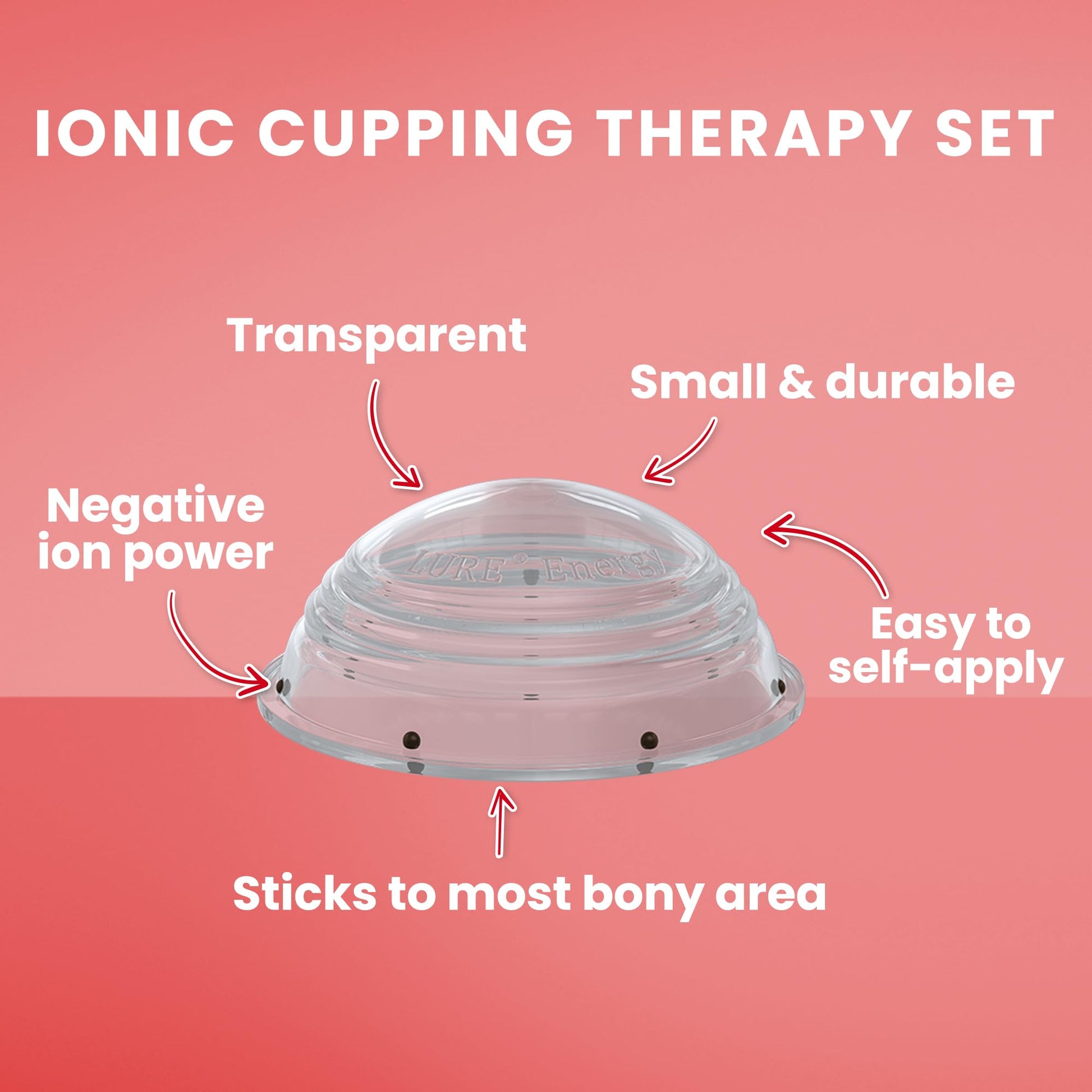 Lure Essentials Cupping Therapy Set 10 Professional Silicone Cupping Cups for Muscle Knots, Joints, Muscles, Arms and Feet - dailyvitalstore