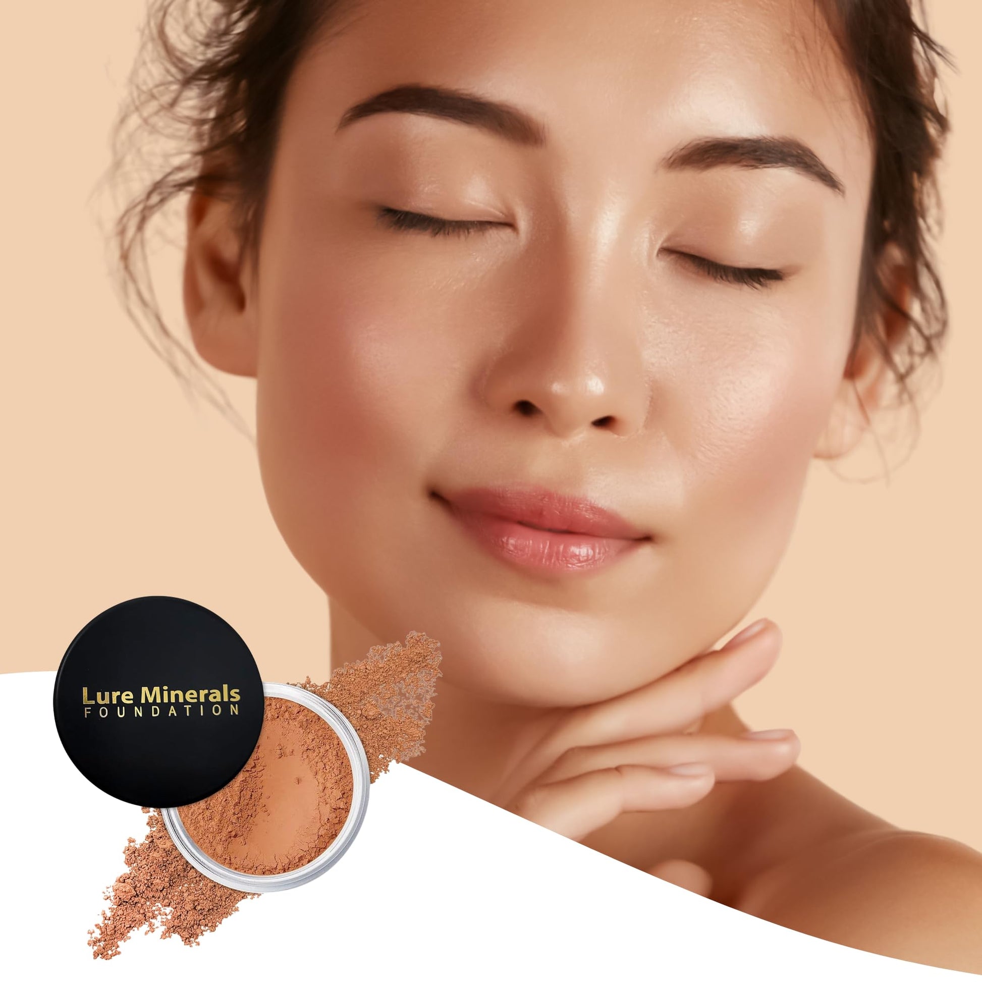 Lure Minerals Bronze warmth All over Face Bronzer (Compare to Bare Minerals) (Warmth) Large 1.oz Jar - dailyvitalstore