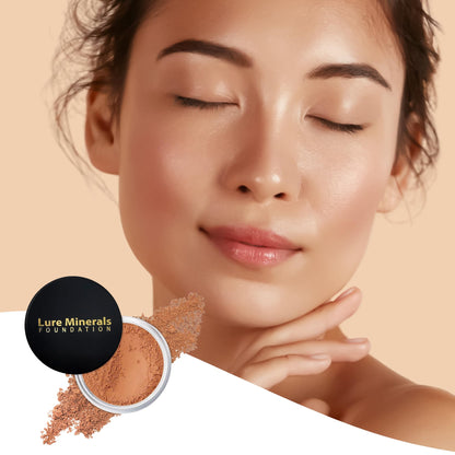 Lure Minerals Bronze warmth All over Face Bronzer (Compare to Bare Minerals) (Warmth) Large 1.oz Jar - dailyvitalstore