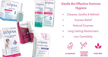 LUVENA Vaginal Moisturizer for Women, Long-Lasting, Intimate Care, Feminine Hydration, Menopause Support, Relieve Dryness & Irritation, Pre-Filled Applicators, pH Balanced, Water-Based, 30g (1 pack) - dailyvitalstore