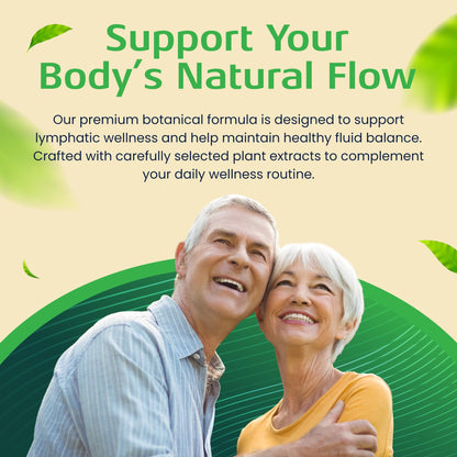 Lymph Savior - Plant-Based Lymphatic Support Supplement with Red Clover, Horse Chestnut & Burdock Root for Fluid Balance & Daily Wellness - Non-GMO, Made in USA - 30-Day Supply, 1 Bottle - dailyvitalstore