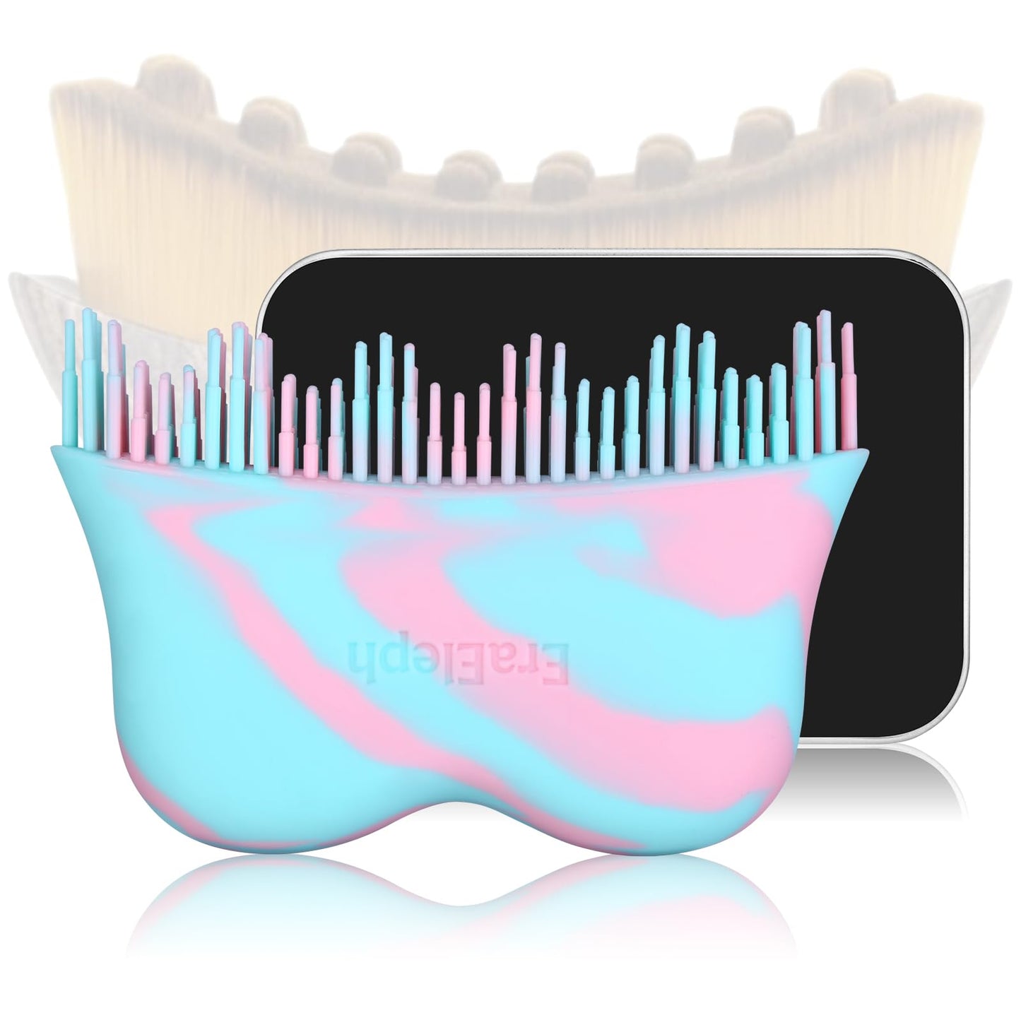 Lymphatic Contour Face Brush, Silicone Lymphatic Drainage Massager, Dry Brush Alternative to Gua Sha for Face and Body - dailyvitalstore