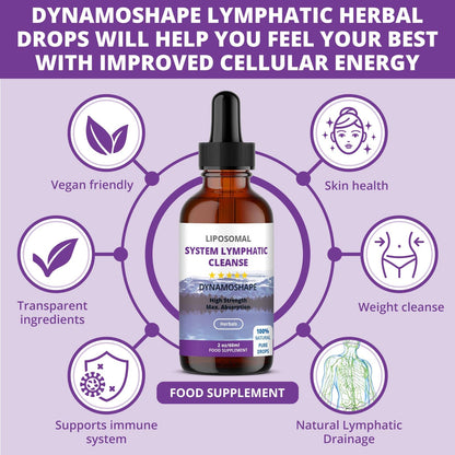 Lymphatic Drainage Drops | Lymphatic Drainage | Organic Lymphatic Drainage for Immune Support | Lymphatic Support Supplement | Vegan | Non-GMO | Gluten Free | 1 Fl Oz… - dailyvitalstore
