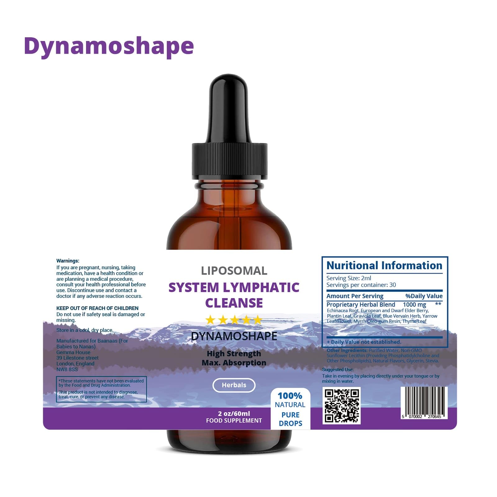 Lymphatic Drainage Drops | Lymphatic Drainage | Organic Lymphatic Drainage for Immune Support | Lymphatic Support Supplement | Vegan | Non-GMO | Gluten Free | 1 Fl Oz… - dailyvitalstore