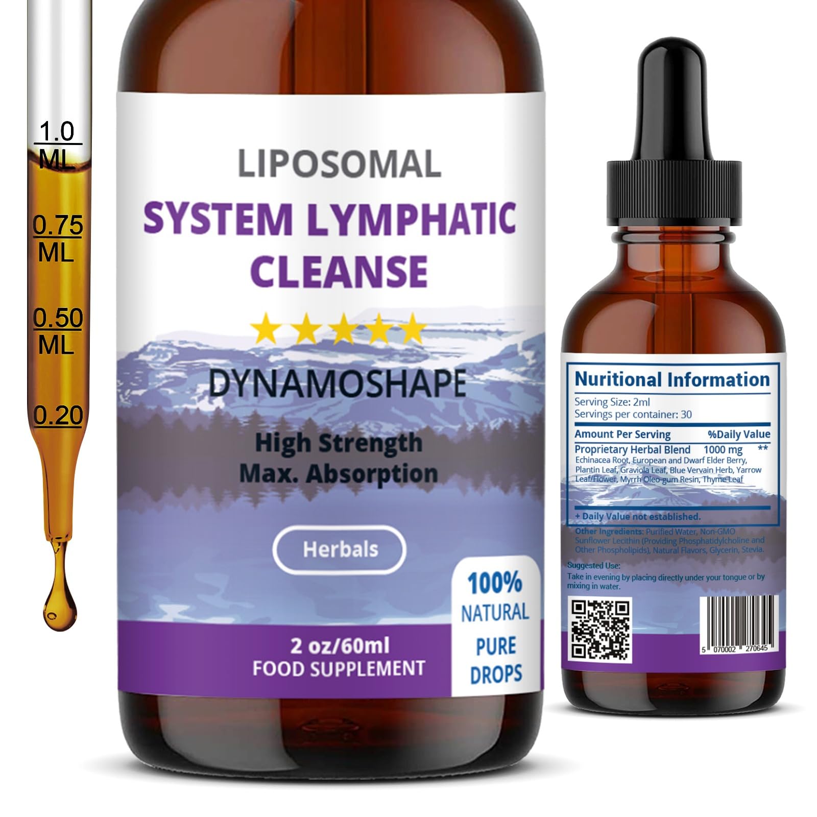 Lymphatic Drainage Drops | Lymphatic Drainage | Organic Lymphatic Drainage for Immune Support | Lymphatic Support Supplement | Vegan | Non-GMO | Gluten Free | 1 Fl Oz… - dailyvitalstore