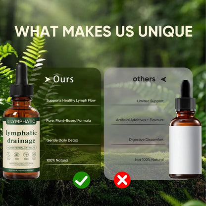 Lymphatic Drainage Drops, Lymphatic System Support, Immune System, Natural Herbal Blends, Vegan & Non-GMO (1) - dailyvitalstore